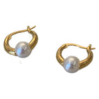 Atemberaubende Gold Ohrring für den Alltag