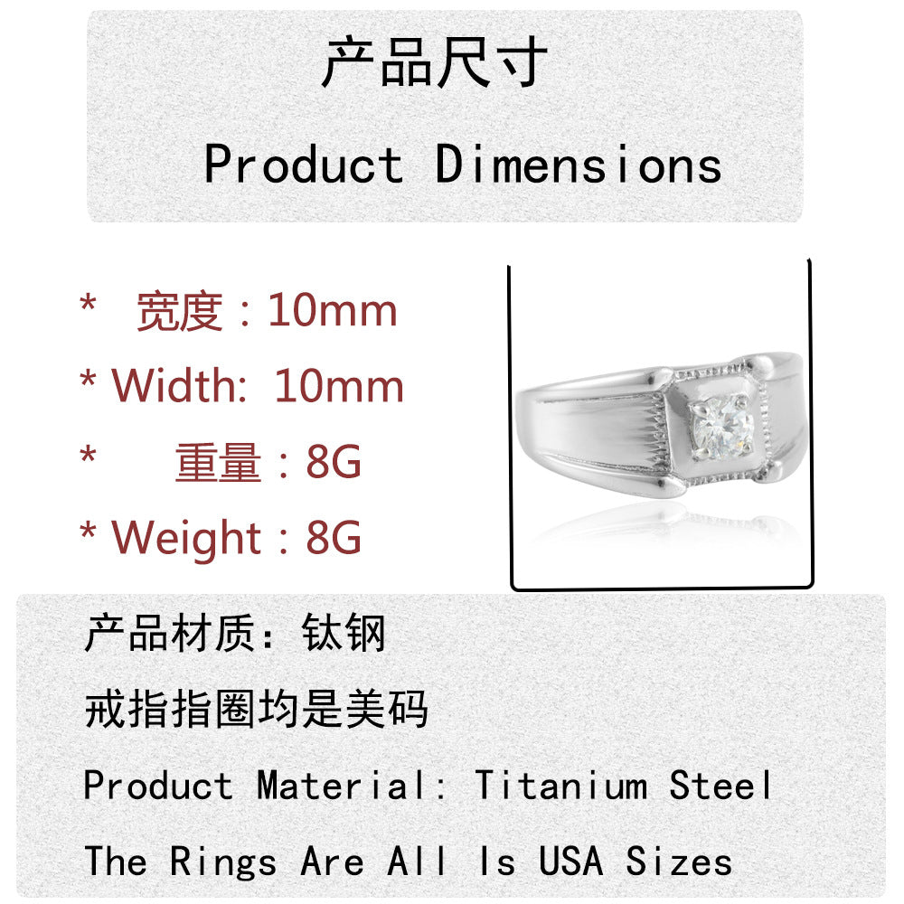 Schöne Ring mit einzigartigem Stil