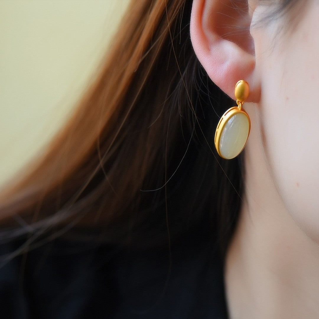 Atemberaubende Gold Ohrring für den Alltag