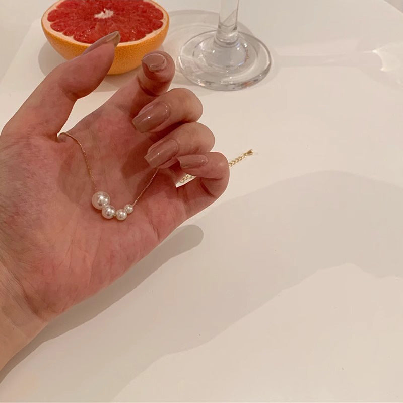 Romantische Perlen Halskette für besondere Momente