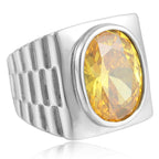 Zarte handwerkliche Ring