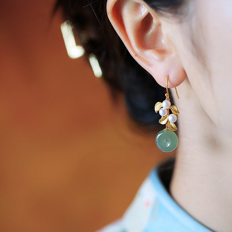 Atemberaubende Gold Ohrring für den Alltag