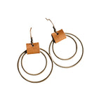 Zarte handwerkliche Ohrring