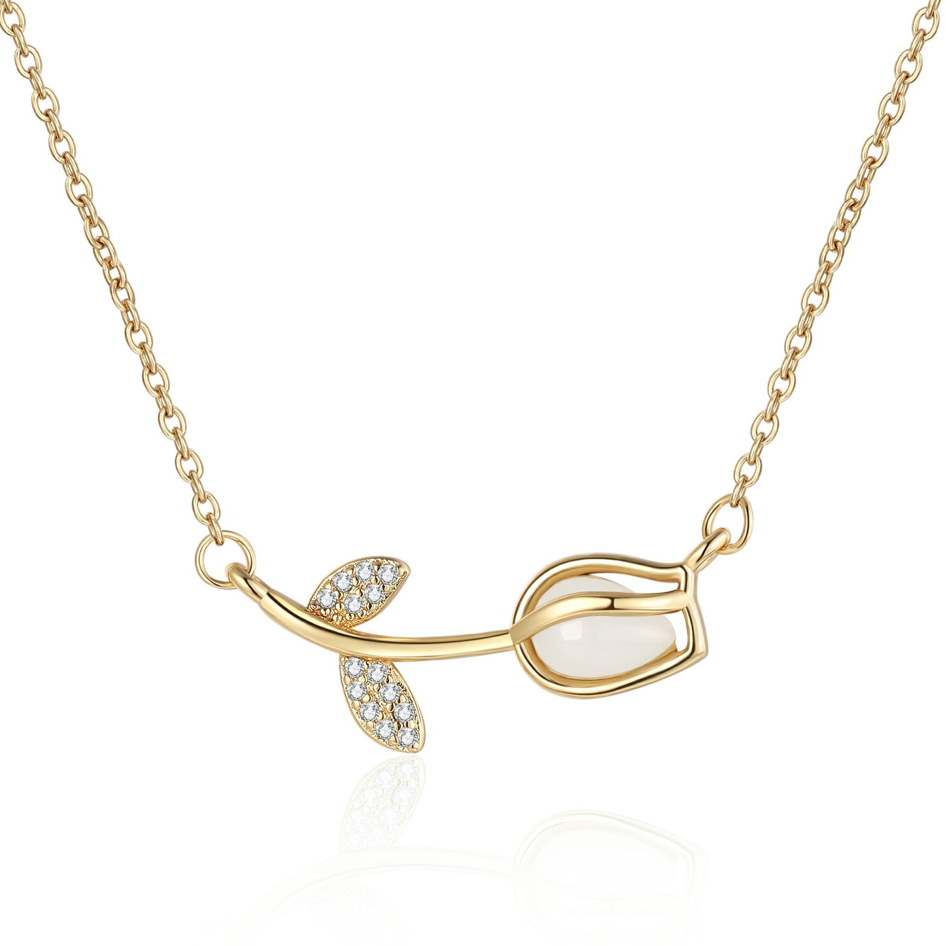 Zarte handwerkliche Halskette