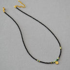 Zarte handwerkliche Halskette