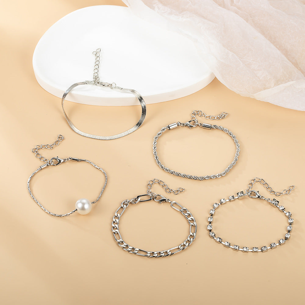 Romantische Perlen Armband für besondere Momente