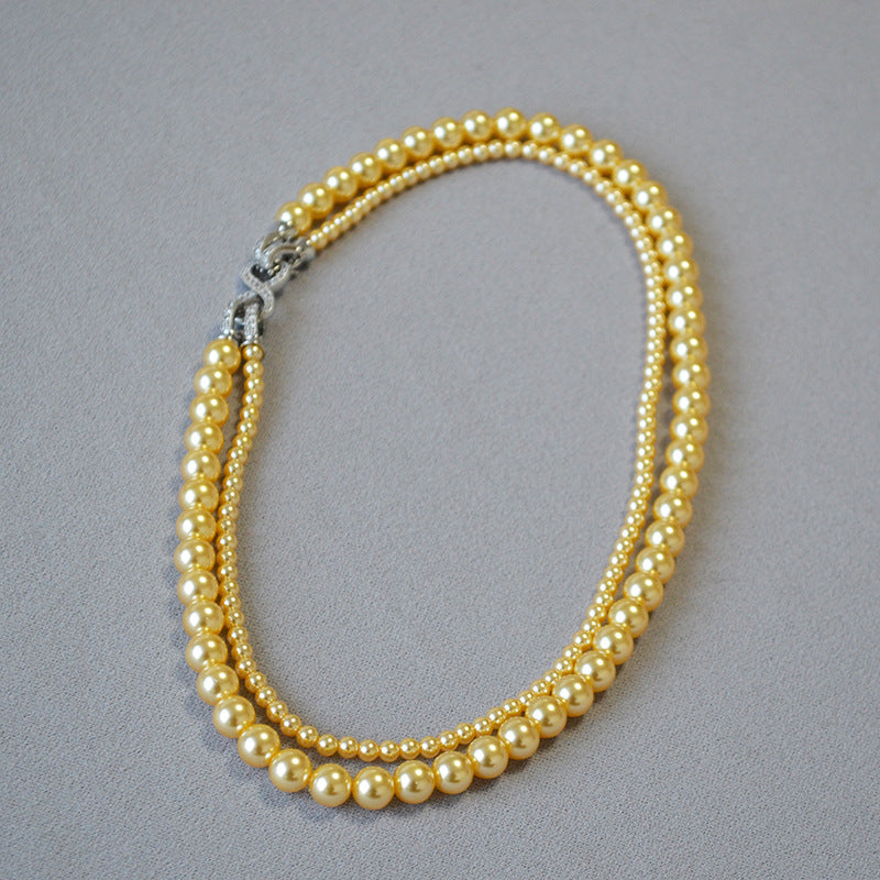 Romantische Perlen Halskette für besondere Momente