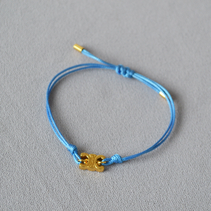 Handgefertigte Vintage Gold Armband