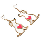 Schöne Ohrring mit einzigartigem Stil