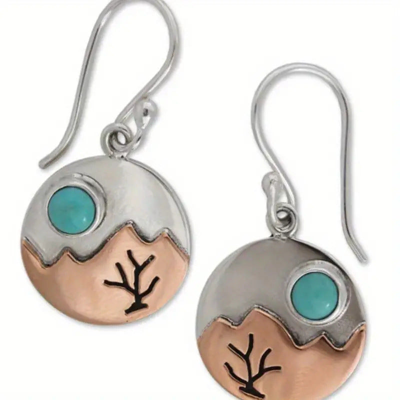 Zarte handwerkliche Ohrring