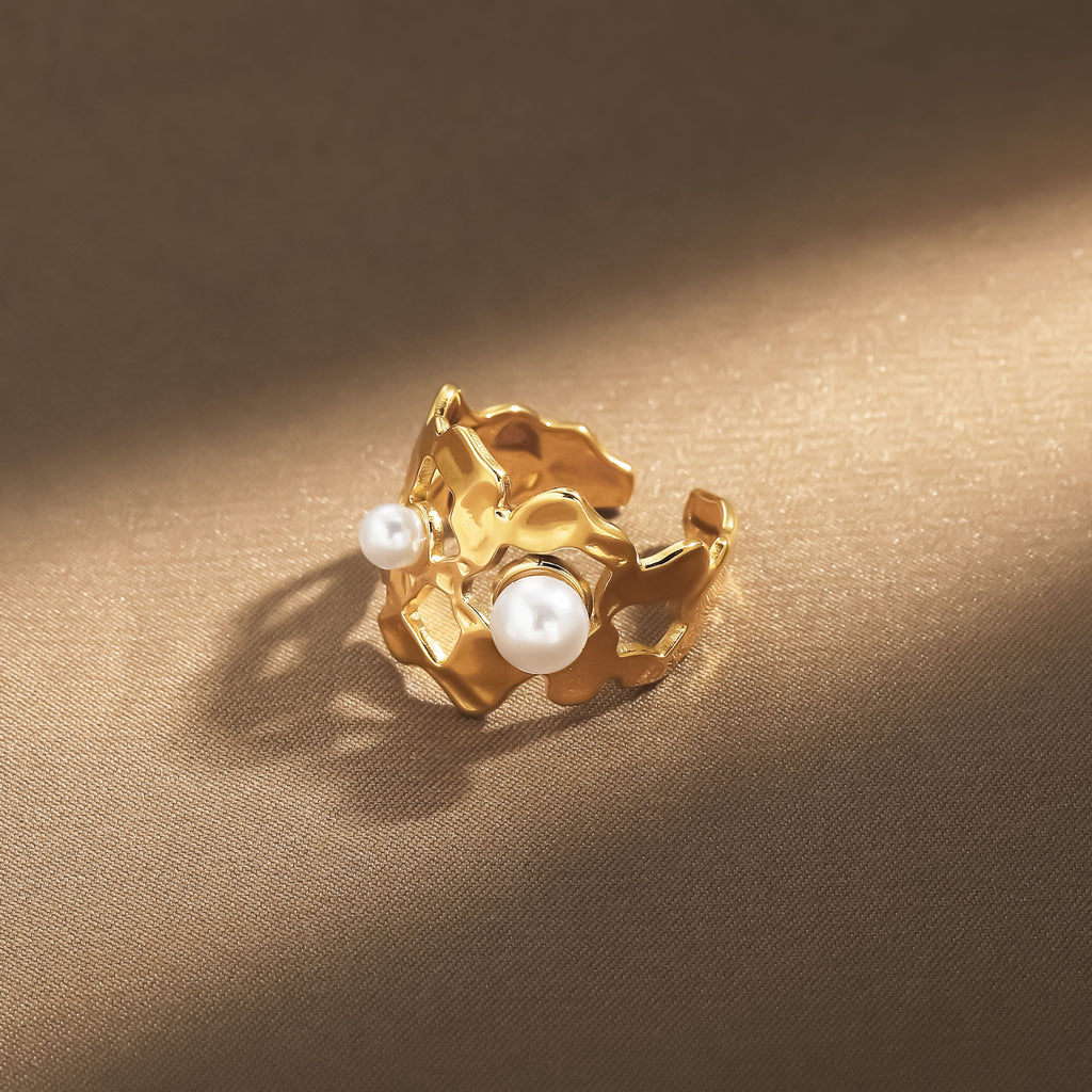 Zarte handwerkliche Gold Armband