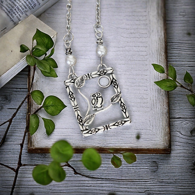 Schöne Perlen Halskette mit einzigartigem Stil