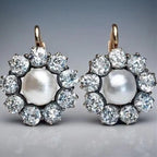 Schöne Perlen Ohrring mit einzigartigem Stil