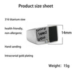 Zarte handwerkliche Ring