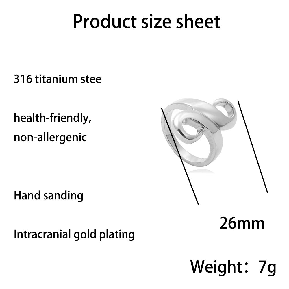 Schöne Ring mit einzigartigem Stil