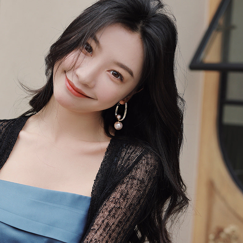 Klassische Perlen Ohrring mit zeitloser Eleganz