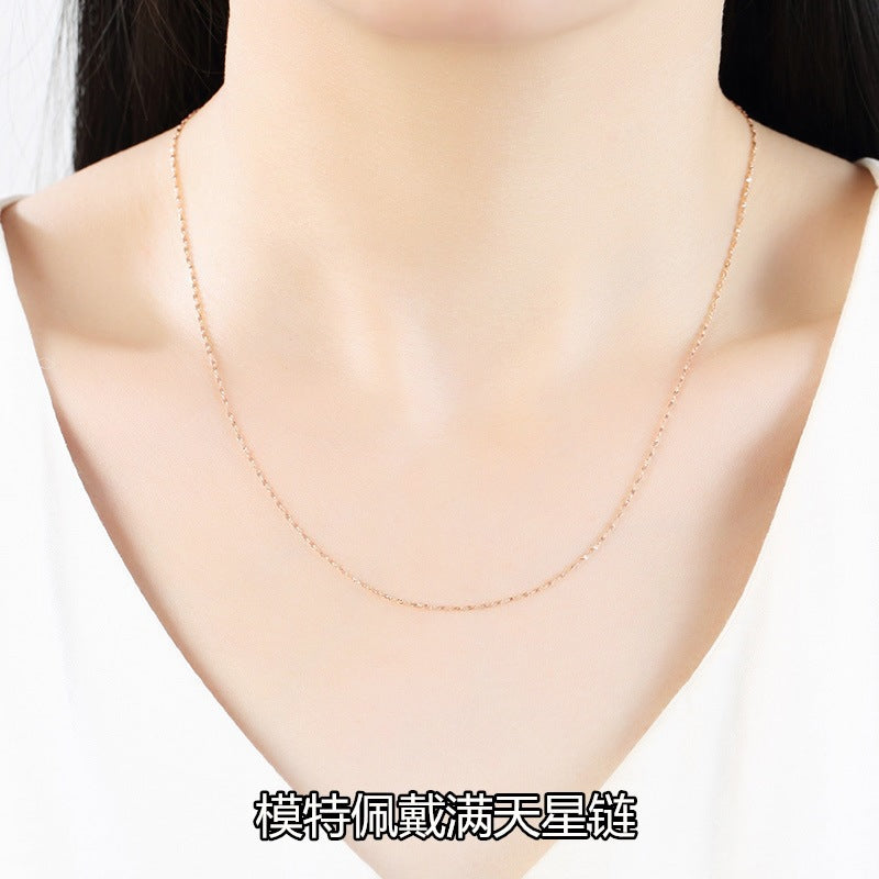 Atemberaubende Gold Halskette für den Alltag