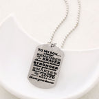 Zarte handwerkliche Halskette