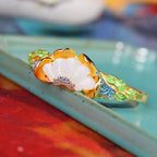 Handgefertigte Vintage Gold Armband