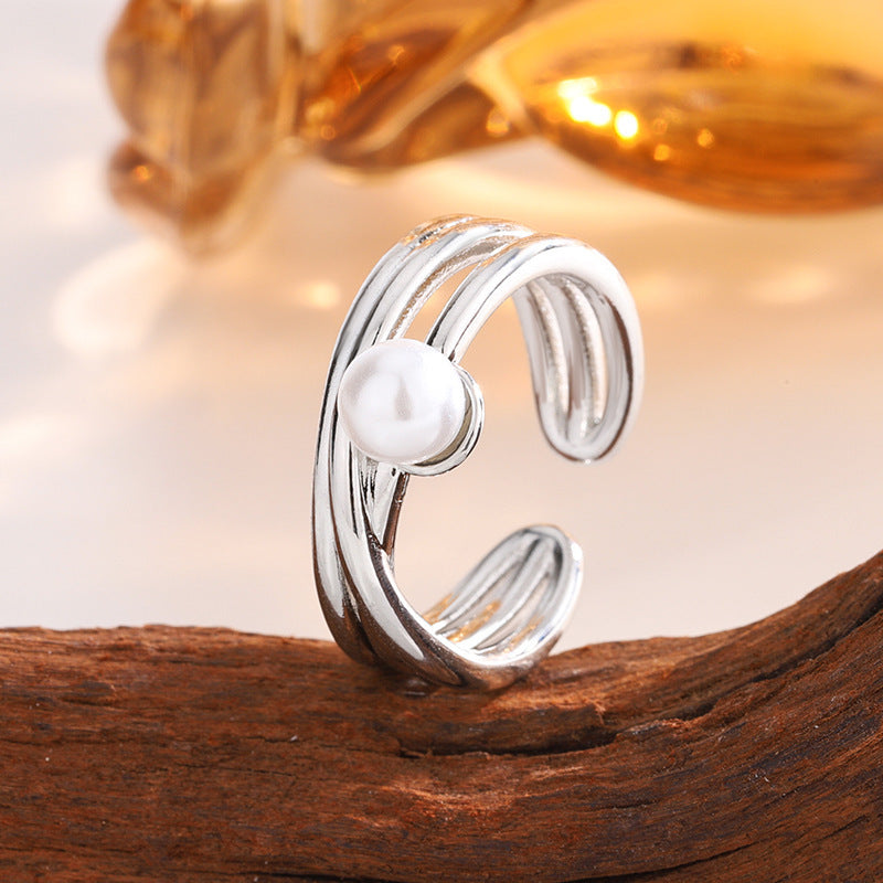 Elegante Perlen Ring für jeden Anlass