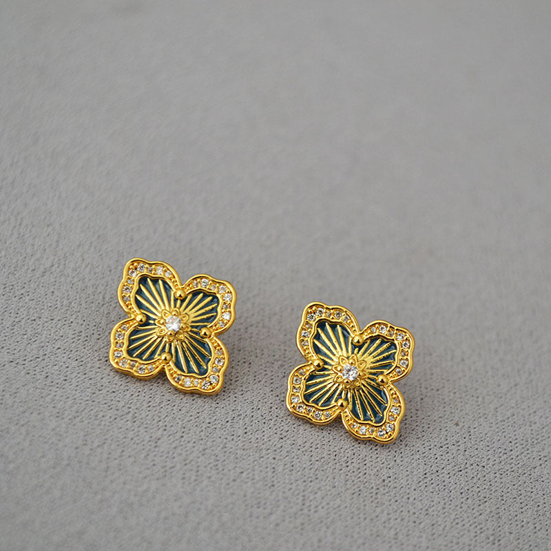 Atemberaubende Gold Ohrring für den Alltag