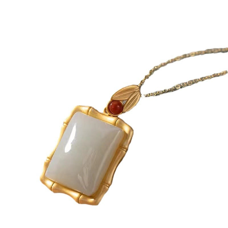 Zarte handwerkliche Gold Halskette