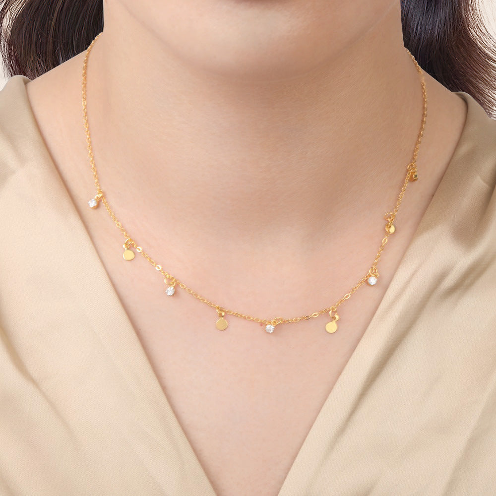 Atemberaubende Gold Halskette für den Alltag