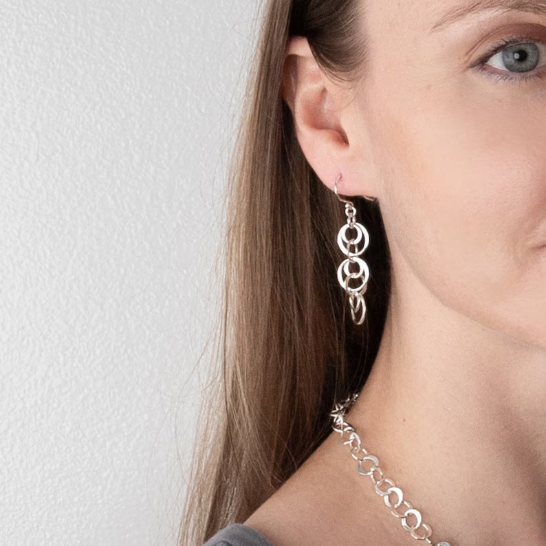 Atemberaubende Ohrring für den Alltag