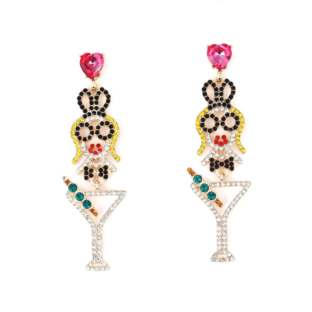 Atemberaubende Ohrring für den Alltag