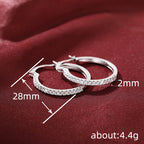 Atemberaubende Ohrring für den Alltag