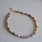 Zarte handwerkliche Halskette