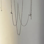 Zarte handwerkliche Halskette