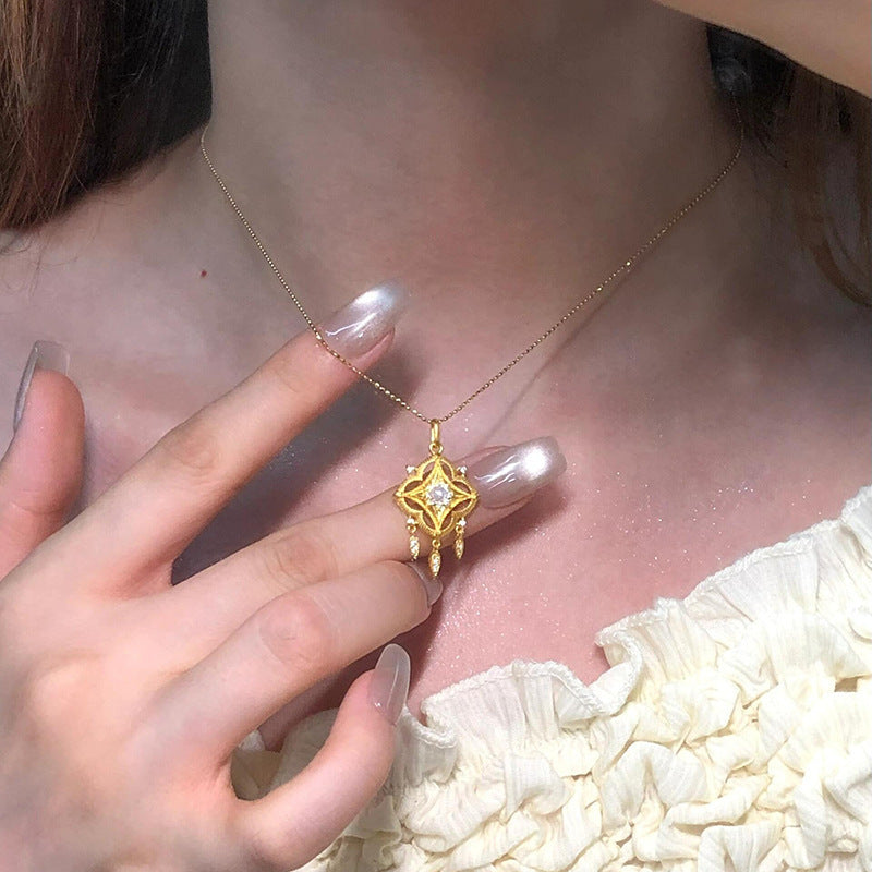 Handgefertigte Vintage Halskette