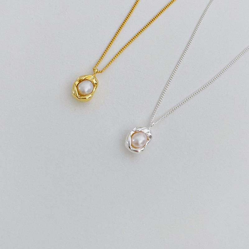 Romantische Perlen Halskette für besondere Momente