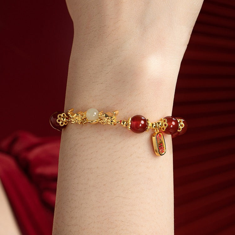 Handgefertigte Vintage Silber Armband