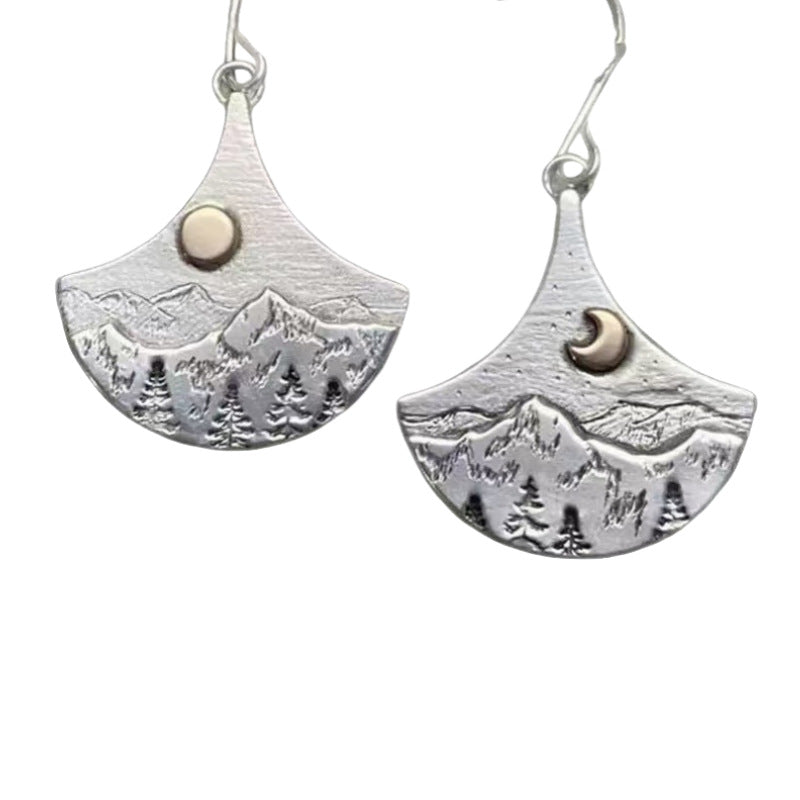 Zarte handwerkliche Ohrring