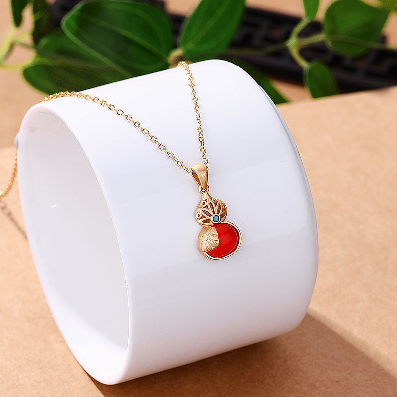 Romantische Gold Halskette für besondere Momente