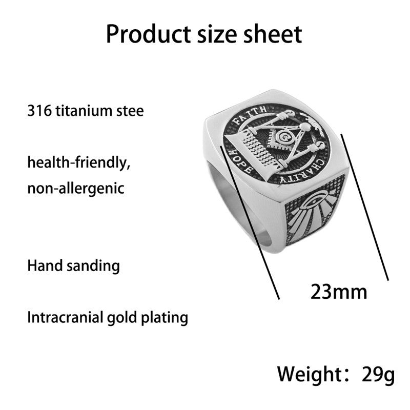 Klassische Ring mit zeitloser Eleganz