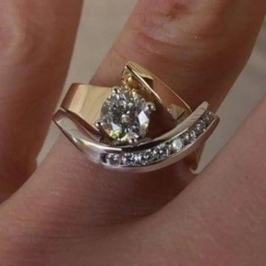 Atemberaubende Gold Ring für den Alltag