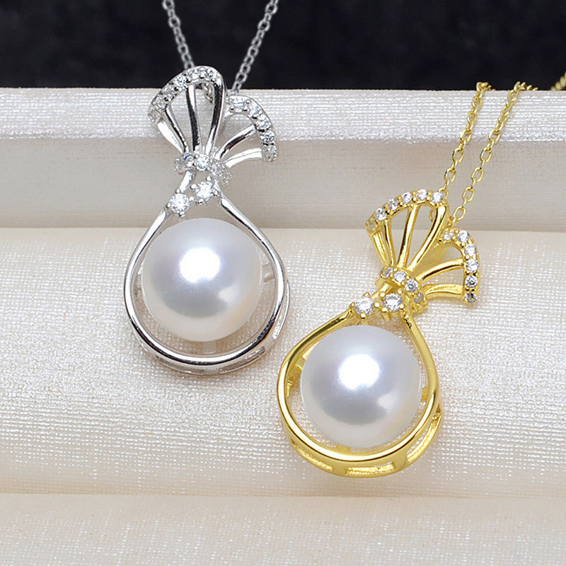 Zarte handwerkliche Perlen Halskette