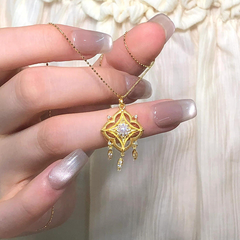 Handgefertigte Vintage Halskette