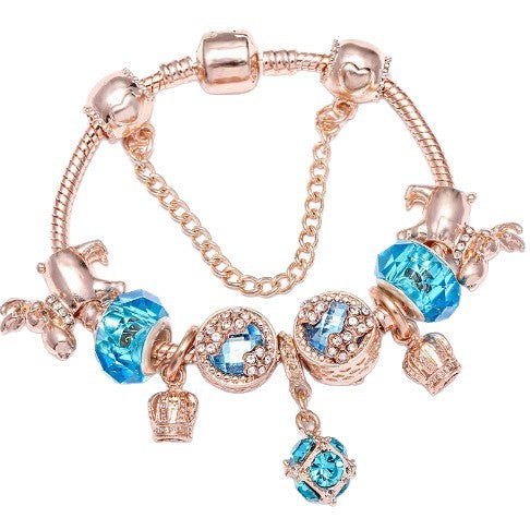 Zarte handwerkliche Silber Armband