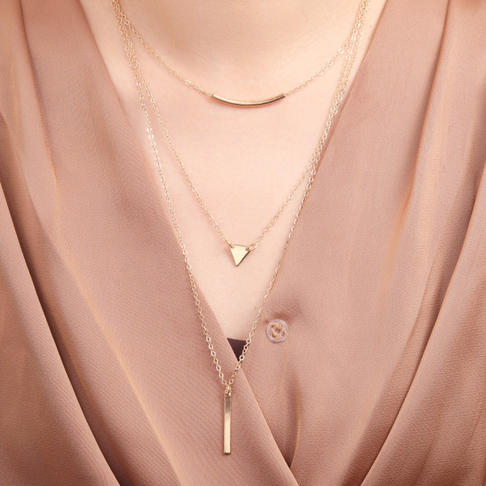 Zarte handwerkliche Halskette