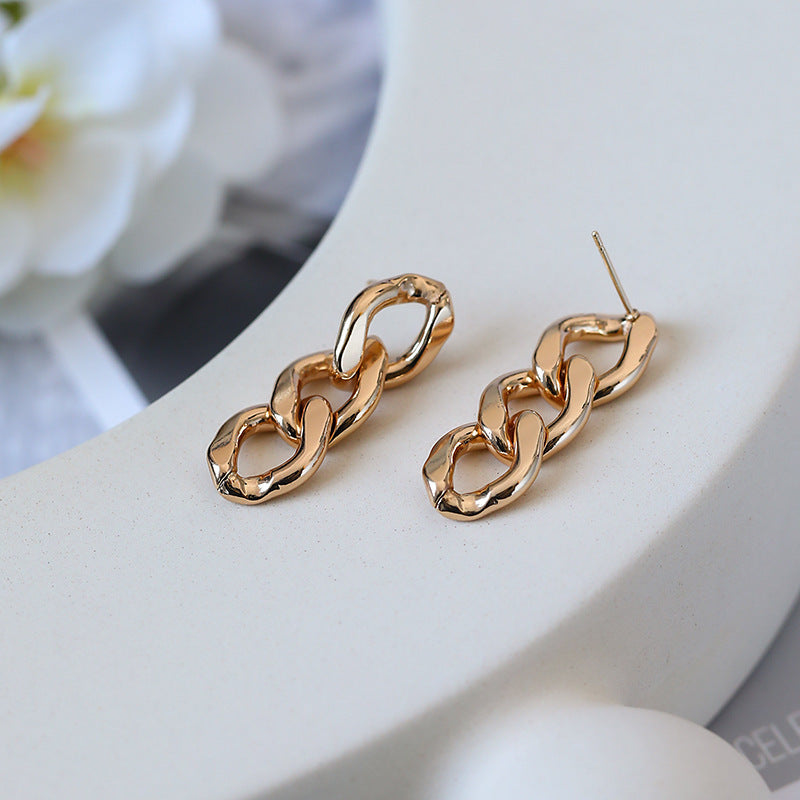 Atemberaubende Gold Ohrring für den Alltag