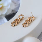 Atemberaubende Gold Ohrring für den Alltag