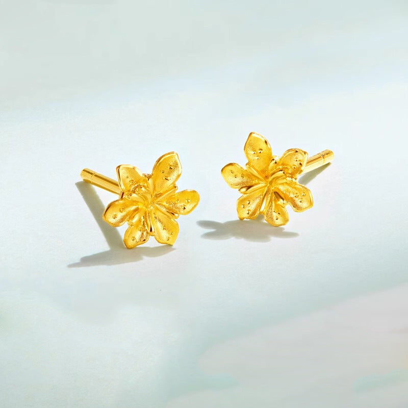 Atemberaubende Gold Ohrring für den Alltag