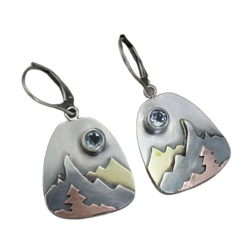 Romantische Silber Ohrring für besondere Momente