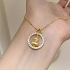 Romantische Gold Halskette für besondere Momente