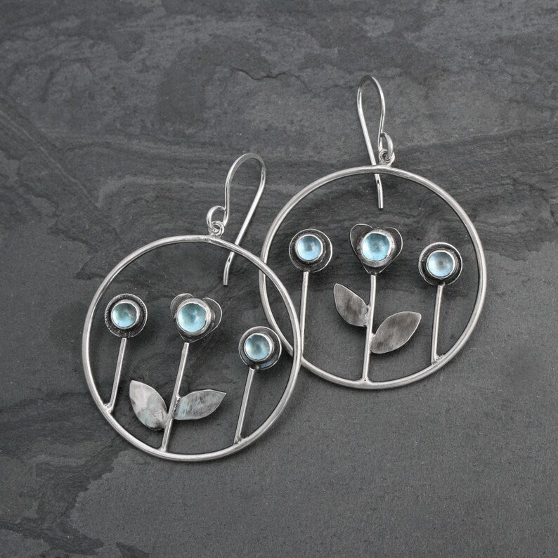 Handgefertigte Vintage Ohrring