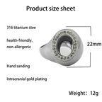 Schöne Ring mit einzigartigem Stil